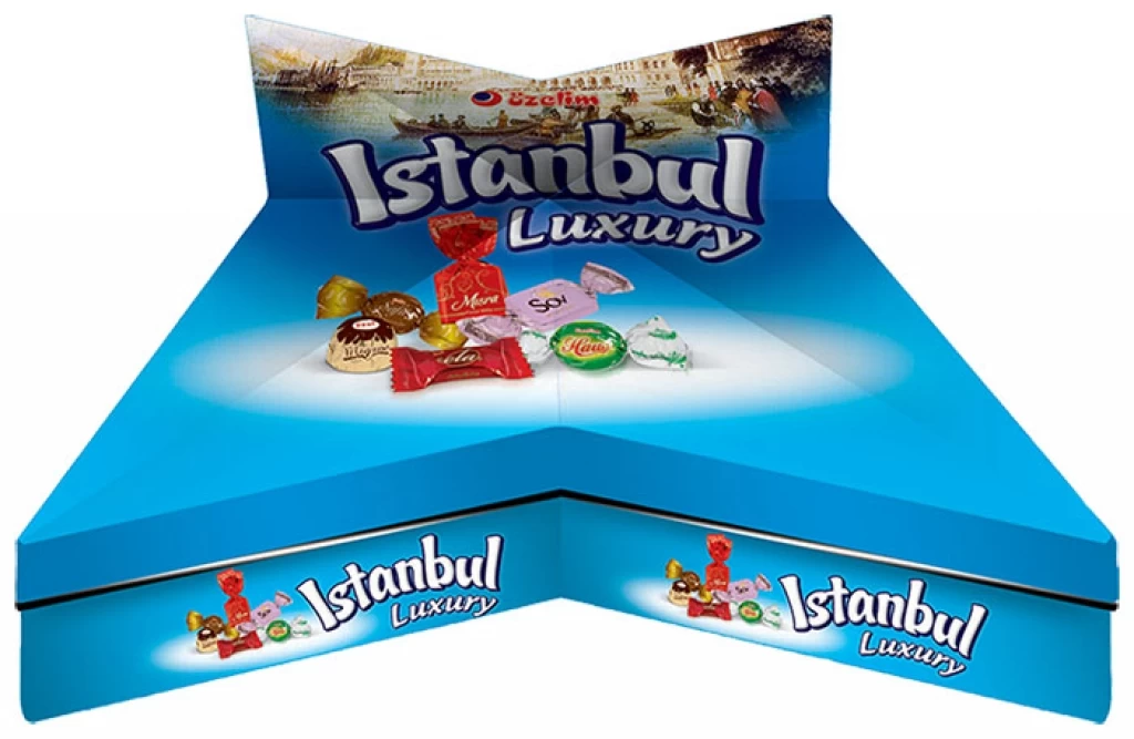 Yıldız Şeklinde Teneke Kutu Metal Kutu